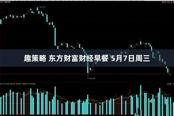 趣策略 东方财富财经早餐 5月7日周三